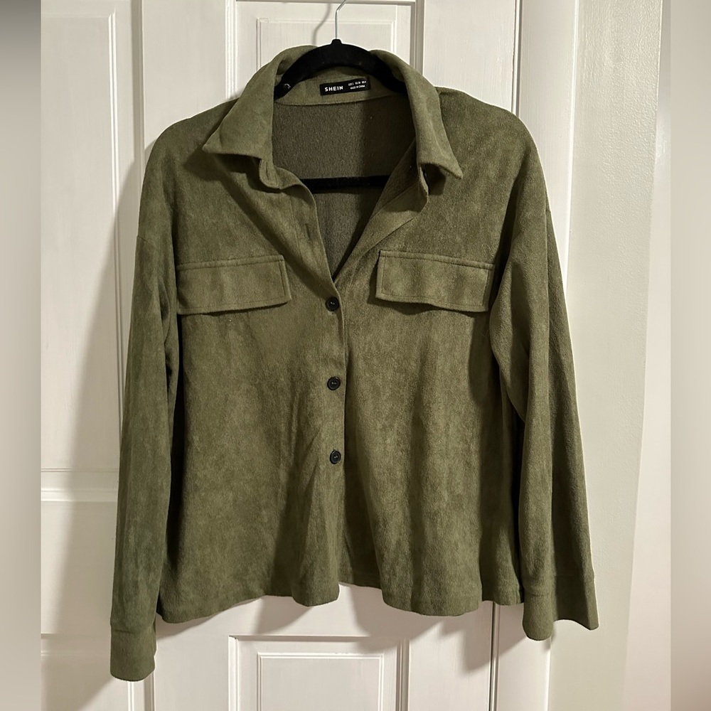 Shein button up